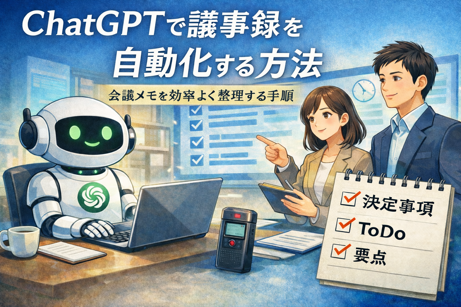 ChatGPT 議事録